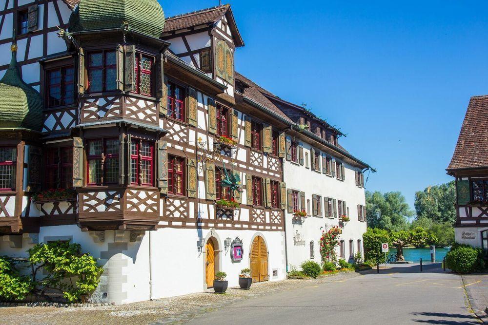 Drachenburg & Waaghaus Hotel Gottlieben Bagian luar foto
