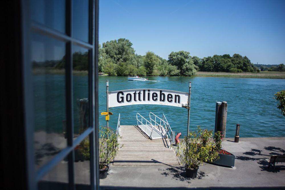 Drachenburg & Waaghaus Hotel Gottlieben Bagian luar foto